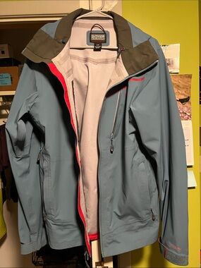 Outdoor Research Men's waterproof jacket.
